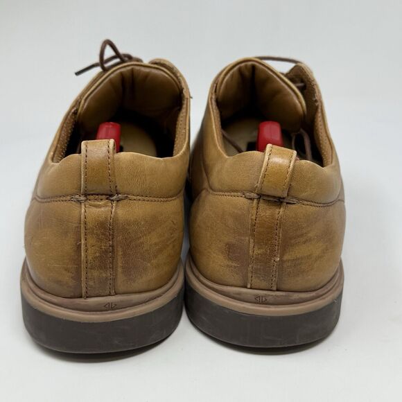 Amberjack The Original Shoes Mens 12 Brown Leather Derby Casual Dress Lace Up main image 6